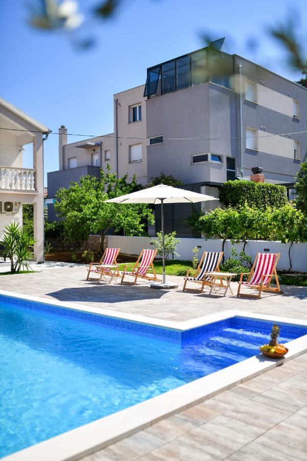 Pool House Luka Lejlighed Zadar Eksteriør billede